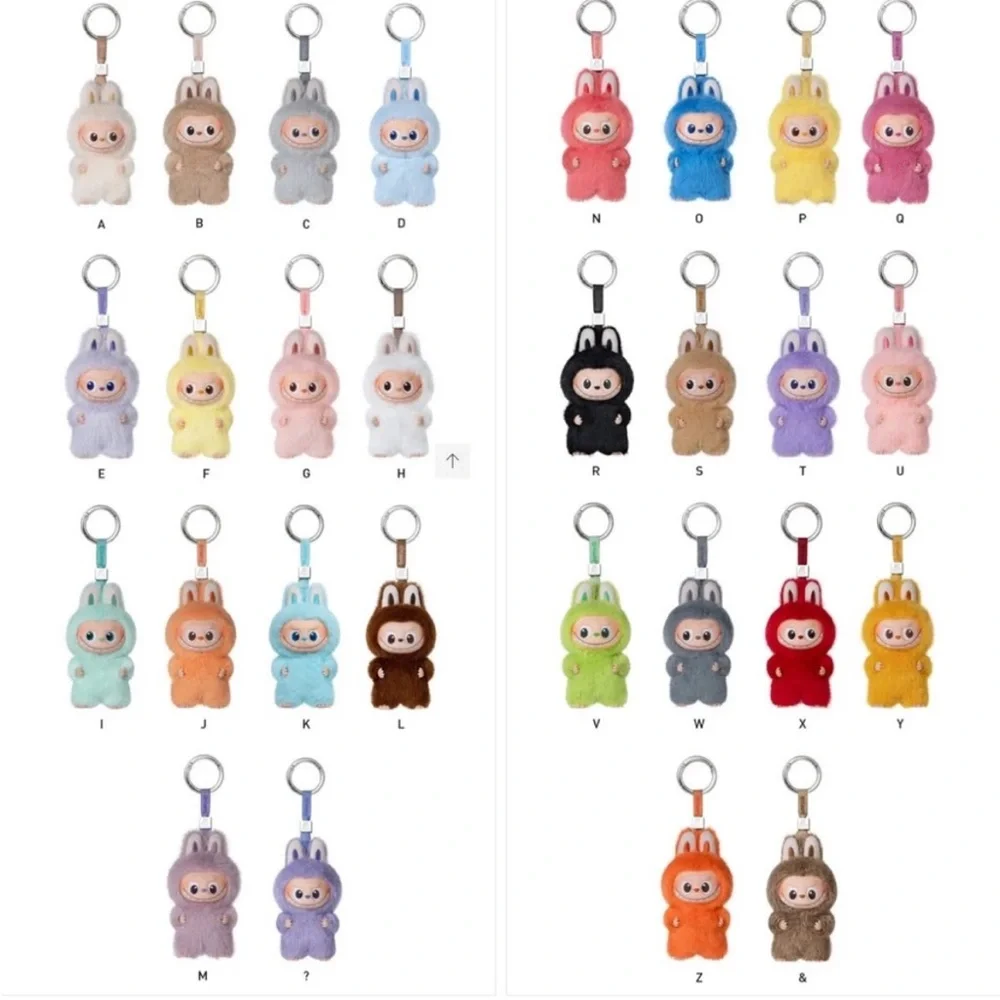 Letter X New V4 THE MONSTERS LABUBU PIN FOR LOVE SERIES VINYL PLUSH PENDANT - Picture 2 of 13